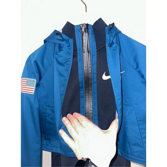 Nike Women’s Winter Olympic Ski Team Travel Jacket SUPER RARE Team Issued Only S - Picture 4 of 8
